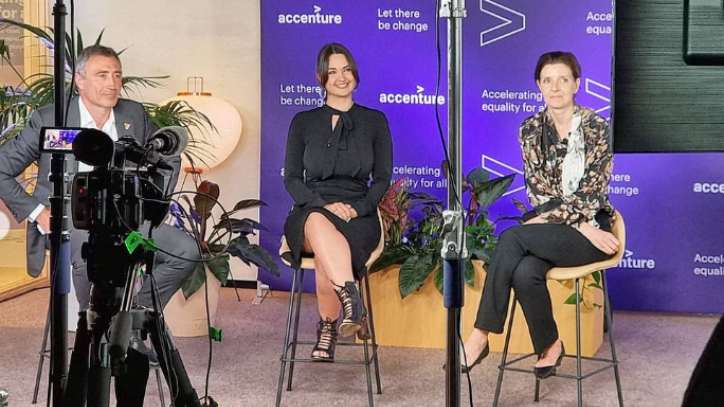 Accenture’s Tara Brady, Journalist Rae Johnston and Allegra Spender, CEO of ABCN talk about the importance of social mobility.